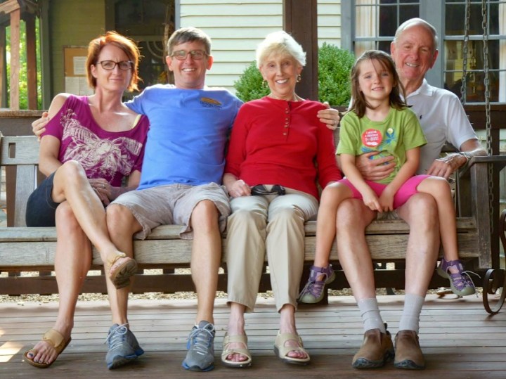 Kymberlee, Paul, Martha, Evie & Dick - Leiper's Fork, TN