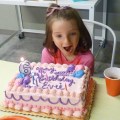 Evie & her cake – 10 Oct&nbsp;2014